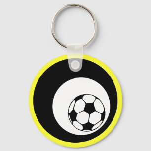 Fußball. Kreise. Schlüsselanhänger