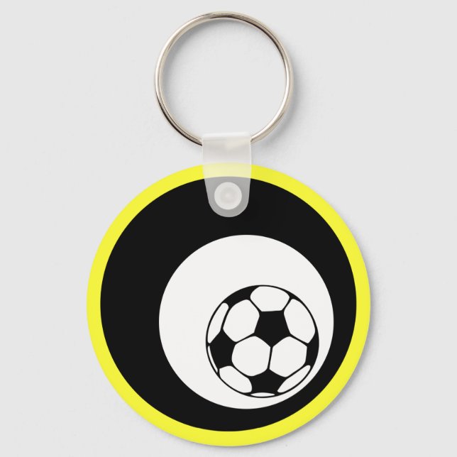 Fußball. Kreise. Schlüsselanhänger (Vorderseite)