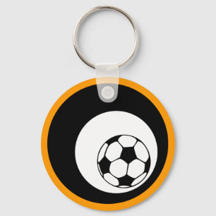 Fußball. Kreise. Schlüsselanhänger