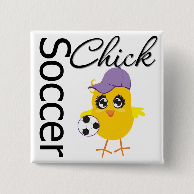 Fußball Küken v2 Button (Vorderseite)
