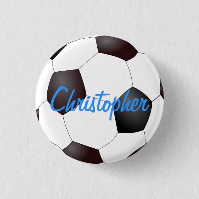 Fußball - kundengerecht button (Vorderseite)