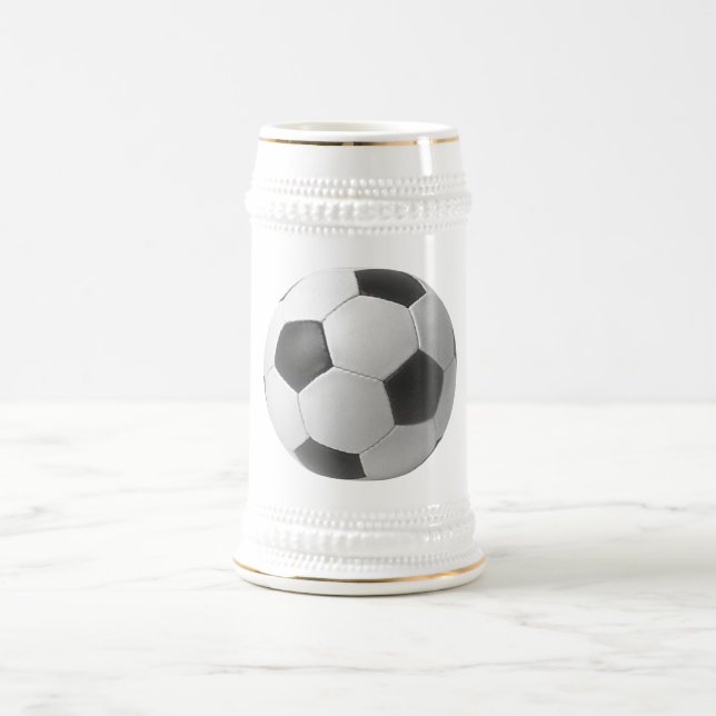 Fußball-Kunst-Geschenke Bierglas (Mittel)