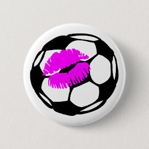 Fußball (Kuss) Button