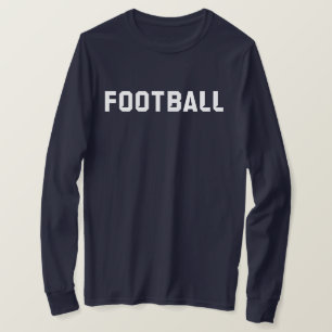 Fußball-Langschlauch-T - Shirt (Brauch)