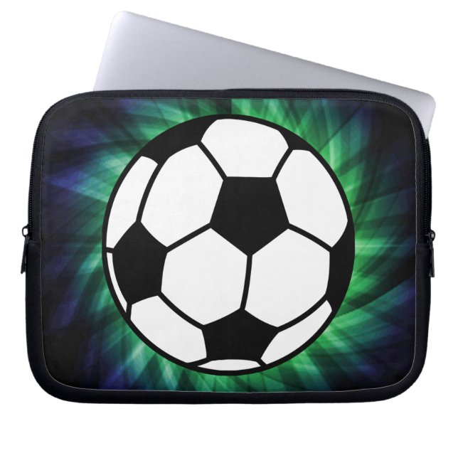 Fußball Laptopschutzhülle (Vorderseite)