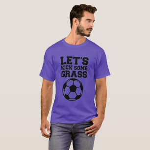 Fußball Lasse etwas Grass Soccer T-Shirt