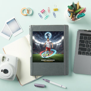 Fußball-Legende Action Notizbuch Aufkleber