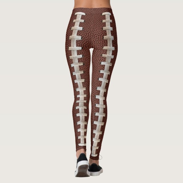 Fußball-Leggings mit dem Nähen auf Front und Leggings (Rückseite)