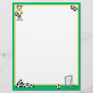 Fußball Letterhead