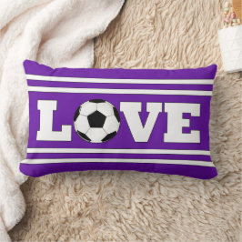 Fußball LIEBE Custom Colors Niedlich Sports Player Lendenkissen