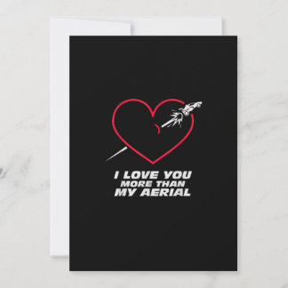 Fußball Liebe dich mehr als mein luftiges spieleri Feiertagskarte