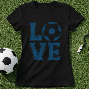 Fußball Liebe Grafik Mit Ball T-Shirt