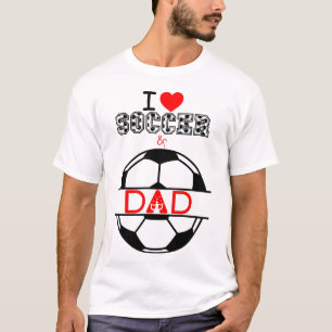 Fußball-Liebe und Vater-Stolz: Das ultimative Fan- T-Shirt