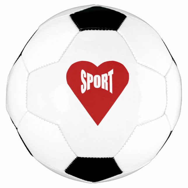 Fußball-Liebesball Fußball (Vorderseite)