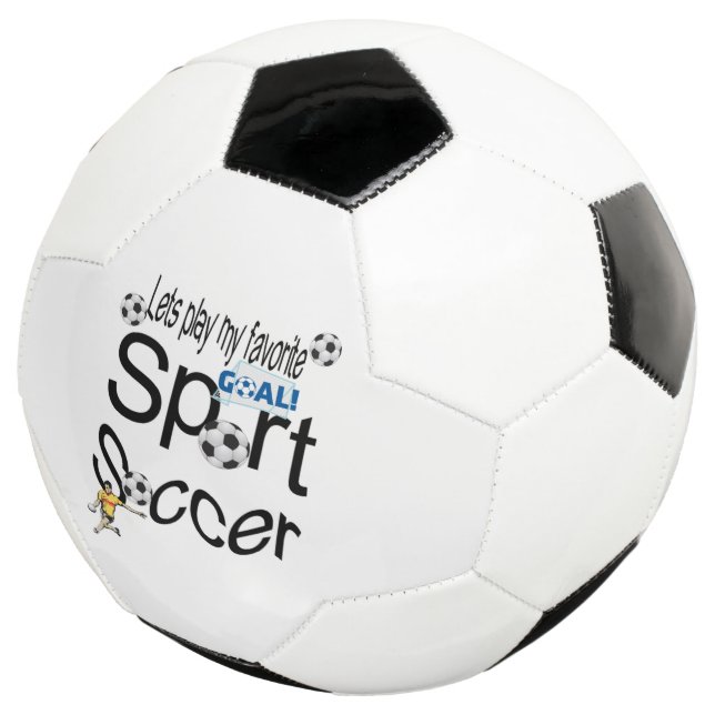 Fußball-Lieblingssport Fußball (Dreiviertel)