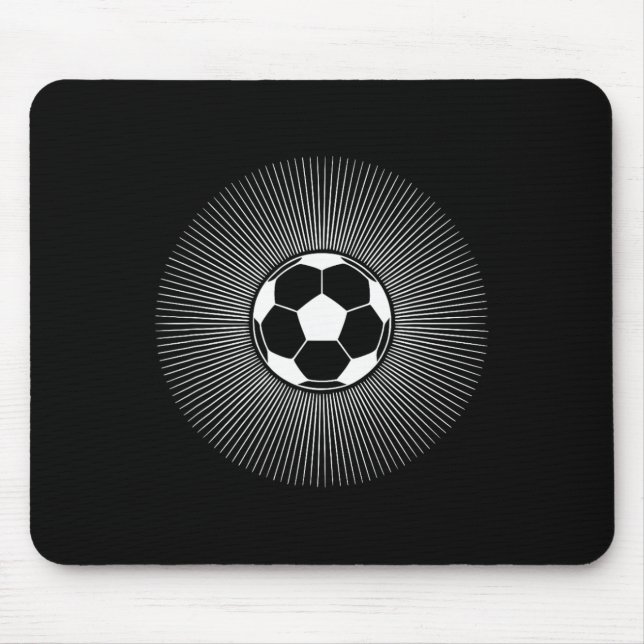 Fußball Ll Modern Grafik Minimalistisches Design F Mousepad (Vorne)