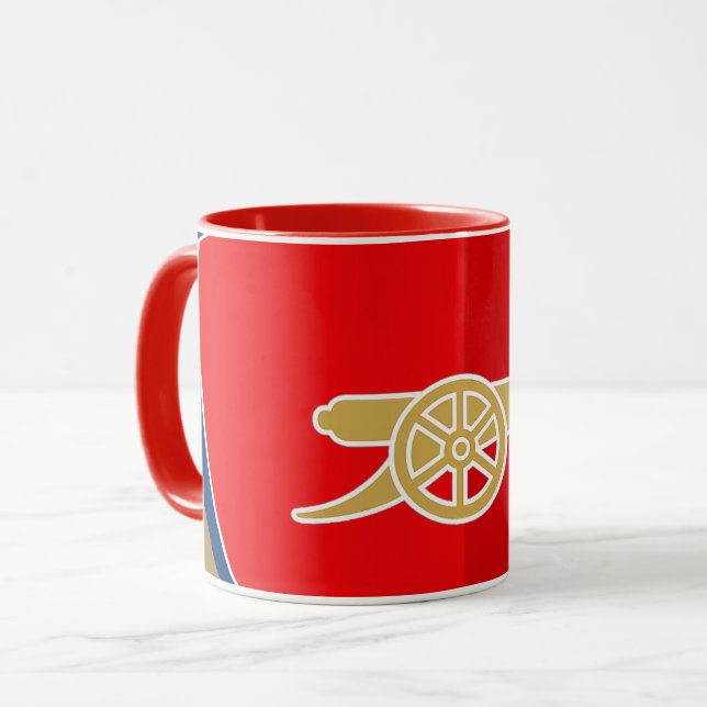 Fußball London Tasse (Vorderseite Links)