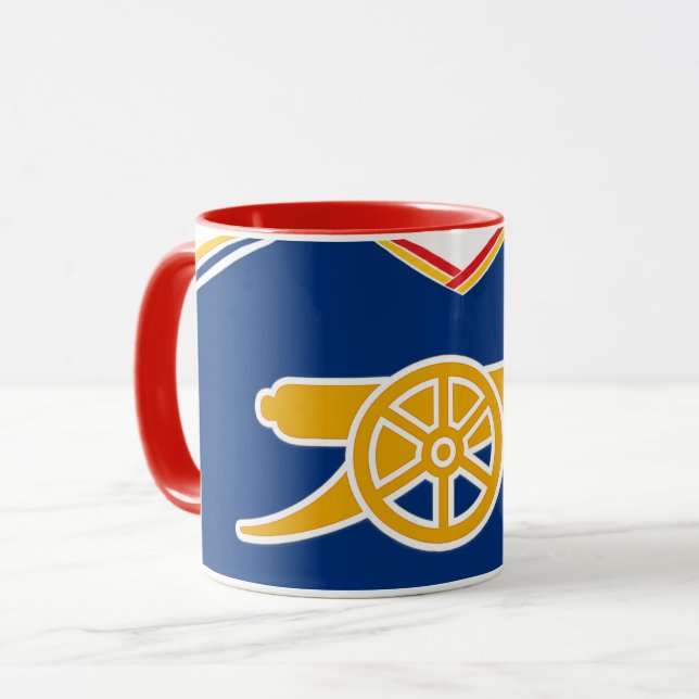 Fußball London Tasse (Vorderseite Links)