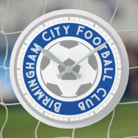 Fußball-Lüfter oder Fußball-Unterstützer Runde Uhr