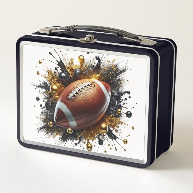 Fußball Lunchbox (Vorderseite)