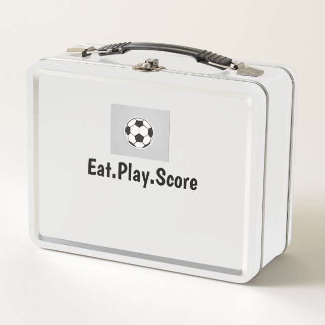 Fußball Lunchbox (Vorderseite)