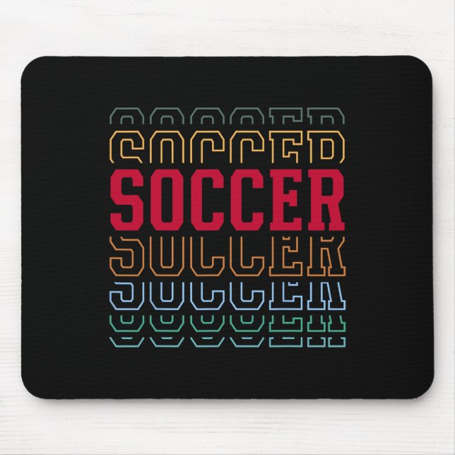 Fußball Lustiger Schichttext Team Spieler Trainer  Mousepad (Vorne)