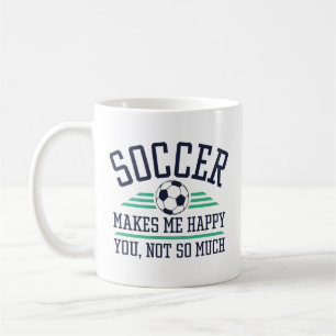 Fußball macht mich glücklich über dich nicht so vi kaffeetasse