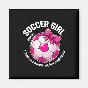 Fußball Mädchen Definition Magnet