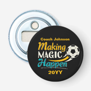 Fußball Magie vollbringen Flaschenöffner