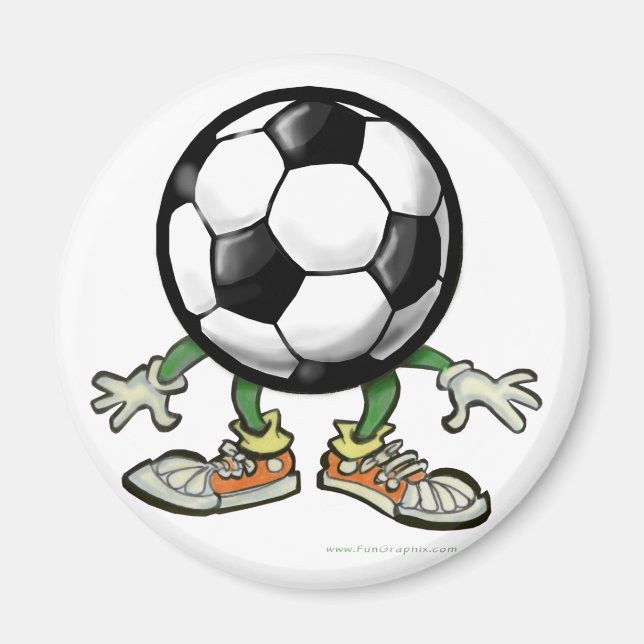 Fußball Magnet (Vorne)