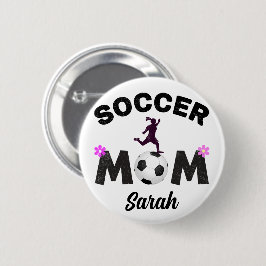 Fußball-Mama Button