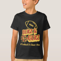 Fußball-Mama Cheer-Mama Blitz- und Glitz-Tanktop