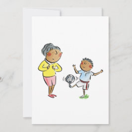 Fußball-Mama Einladung