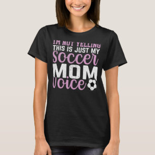 Fußball-Mama Girls Soccer Mommy T-Shirt