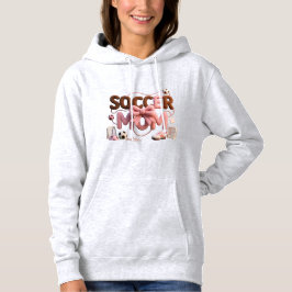 Fußball-Mama-Hoodie – Faux-Yarn-Cozy-Pullover-Gesc Hoodie