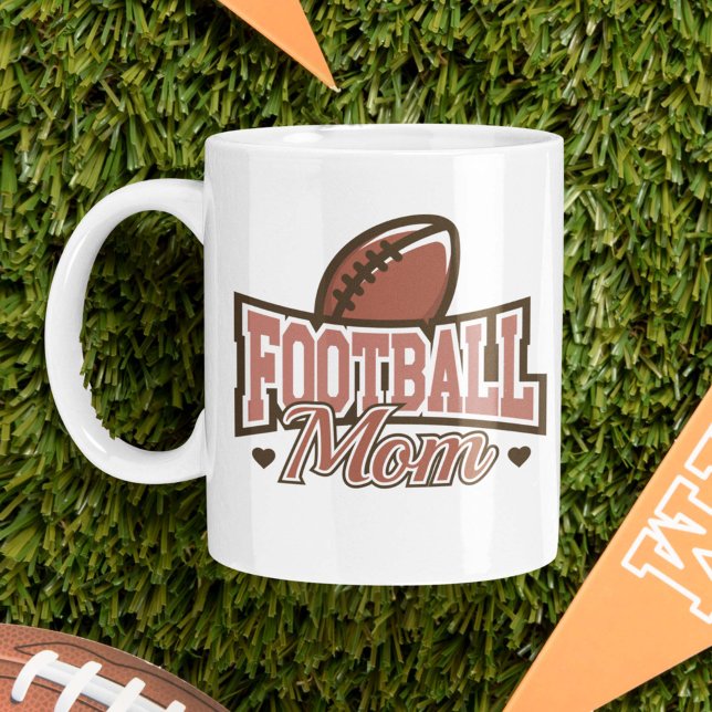 Fußball-Mama Kaffeetasse (Football Mom Coffee Mug)