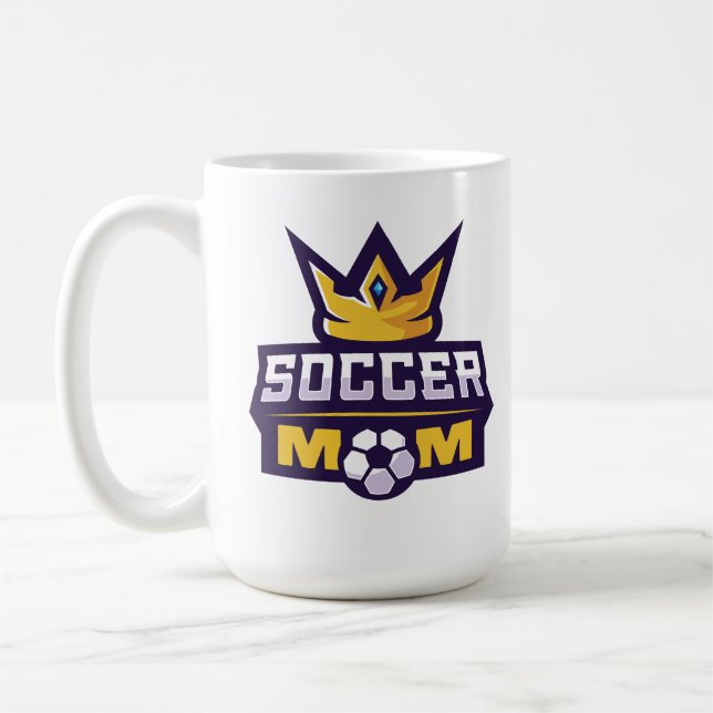 Fußball-Mama Kaffeetasse (Links)