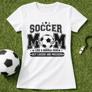 Fußball-Mama lauter stolzer Spieltag T-Shirt