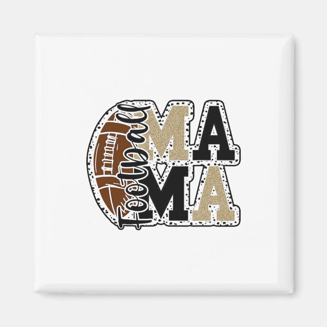 Fußball-Mama  Magnet (Vorne)