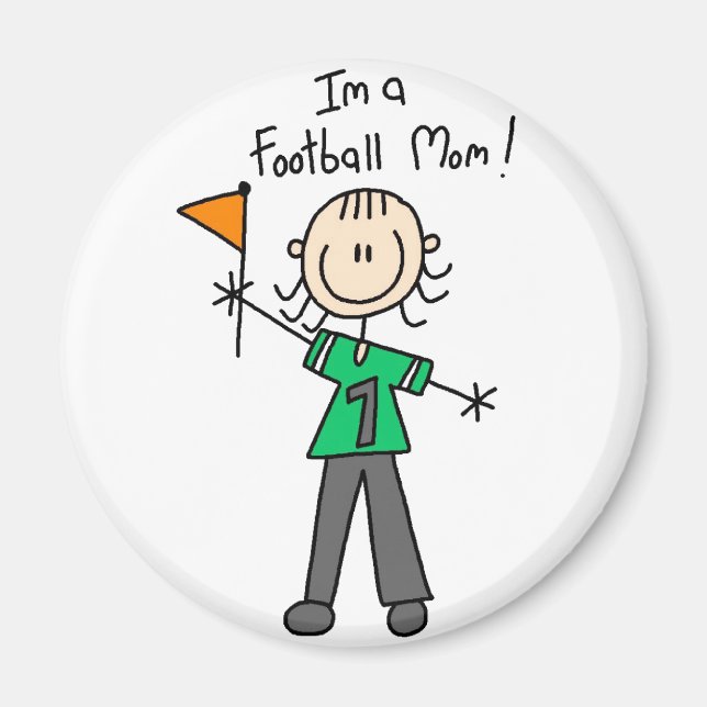 Fußball-Mama-Magnet Magnet (Vorne)