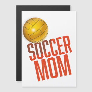 Fußball-Mama Magnetkarte