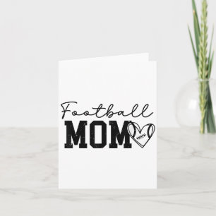 Fußball Mama Mama Football Game Day Sports Go Chef Karte