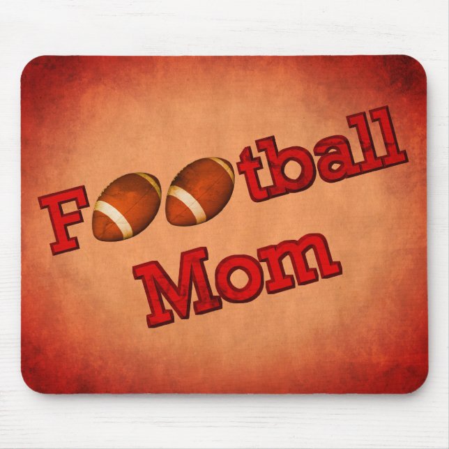 Fußball-Mama Mousepad (Vorne)
