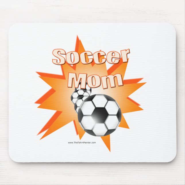 Fußball-Mama Mousepad (Vorne)