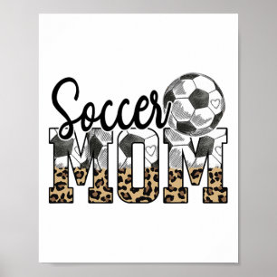 Fußball-Mama-Muss-Haves Damen Muttertag In Meinem Poster