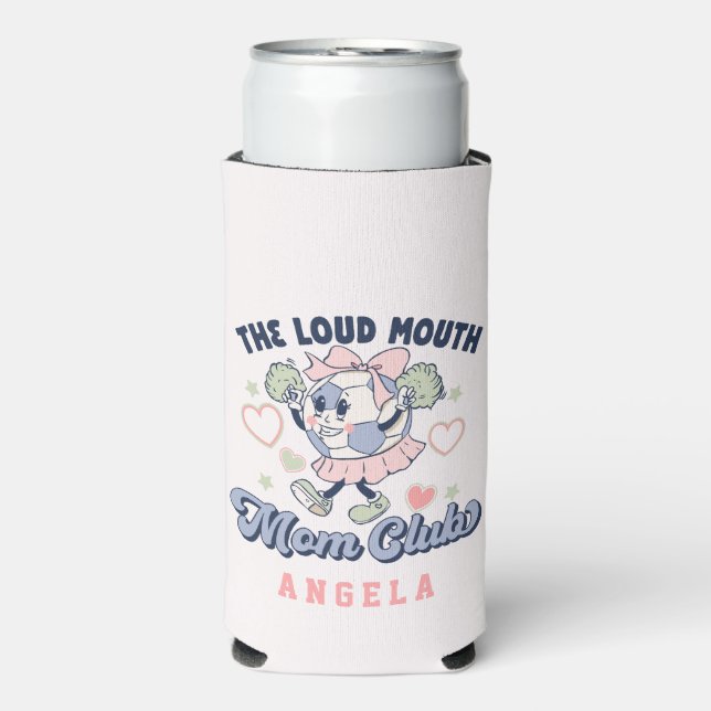 Fußball-Mama Personalisiert Seltzer Can Cooler Selters Dosenkühler (Seltzer Vorderseite)