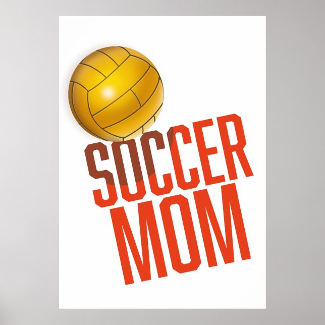 Fußball-Mama Poster (Vorne)