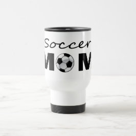 Fußball-Mama Reiseumarmung Reisebecher