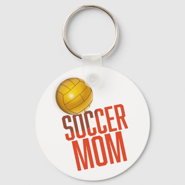 Fußball-Mama Schlüsselanhänger (Vorderseite)