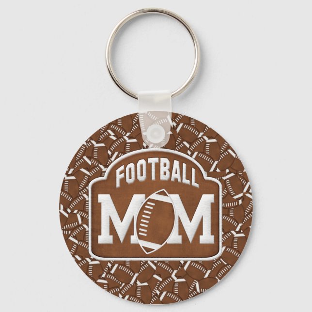 Fußball-Mama Schlüsselanhänger (Vorderseite)